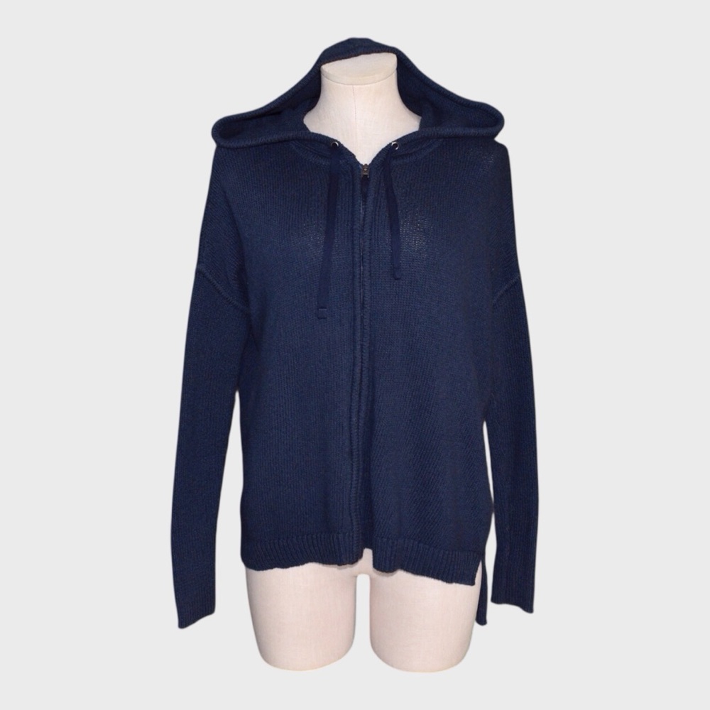 Athleta‎ Hi-Low Zip Hoodie Sweater